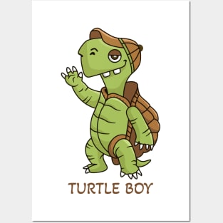 Turtle Boy Posters and Art